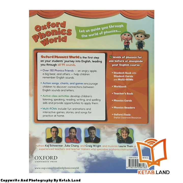 قیمت و خرید کتاب Oxford Phonics World 2 از کتاب لند - تصویر سوم - تصویر جلد پشت کتاب