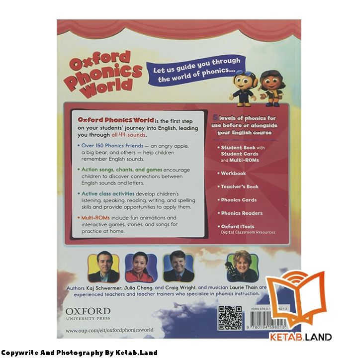 قیمت و خرید کتاب Oxford Phonics World 5 از کتاب لند - تصویر سوم - تصویر جلد پشت کتاب