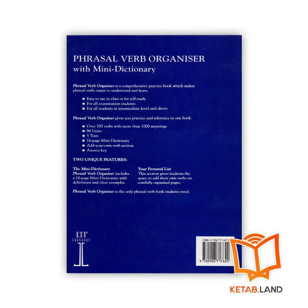 قیمت کتاب Phrasal Verb Organiser