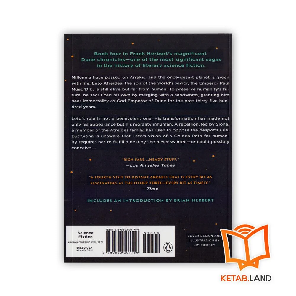 قیمت کتاب DUNE 4 GOD EMPEROR OF DUNE