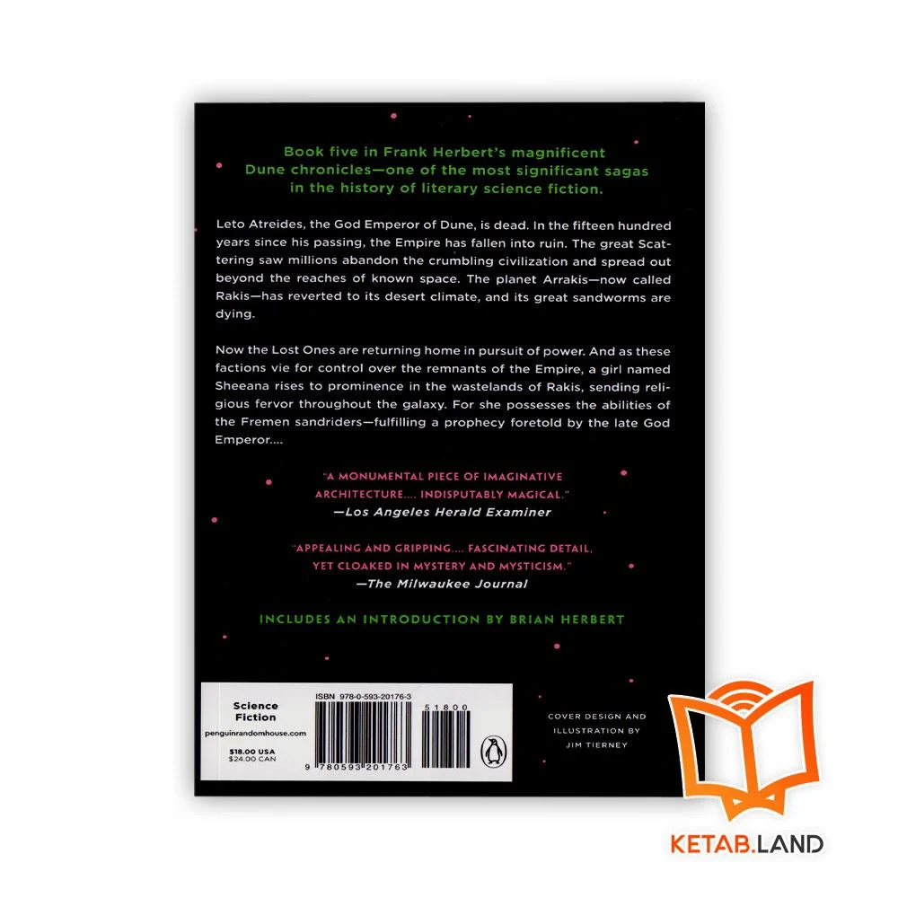 قیمت کتاب DUNE 5 HERETICS OF DUNE