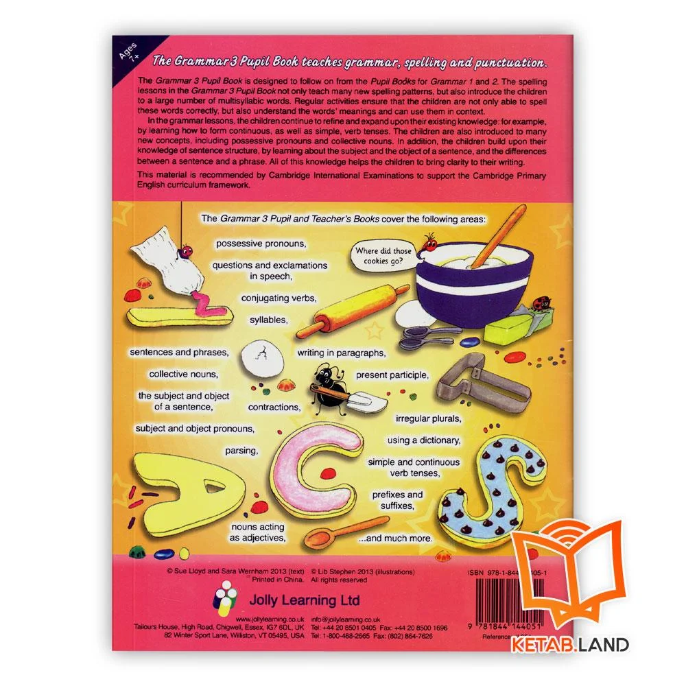 قیمت کتاب Jolly Phonics Grammar Pupil Book 2