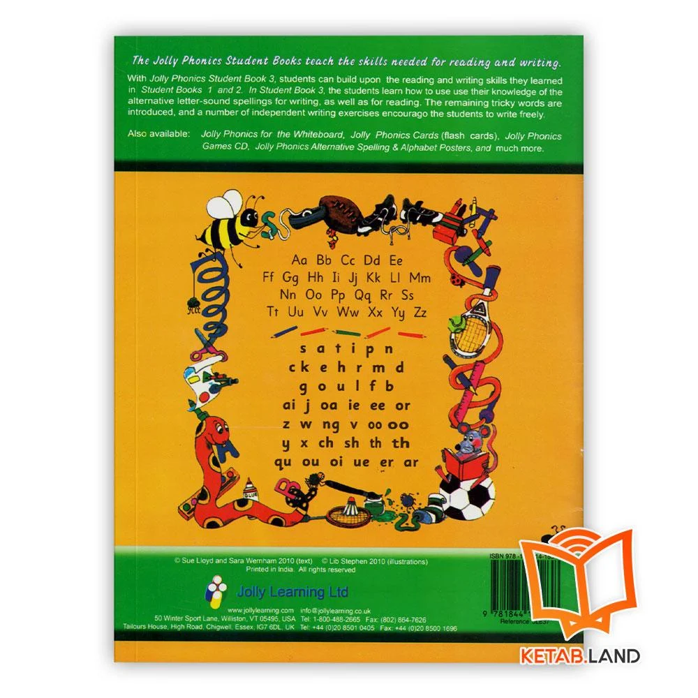 قیمت کتاب jolly phonics student book 2