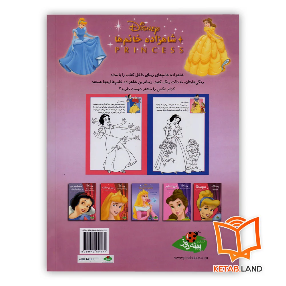 قیمت کتاب شاهزاده خانم ها نقاشی مدل دار
