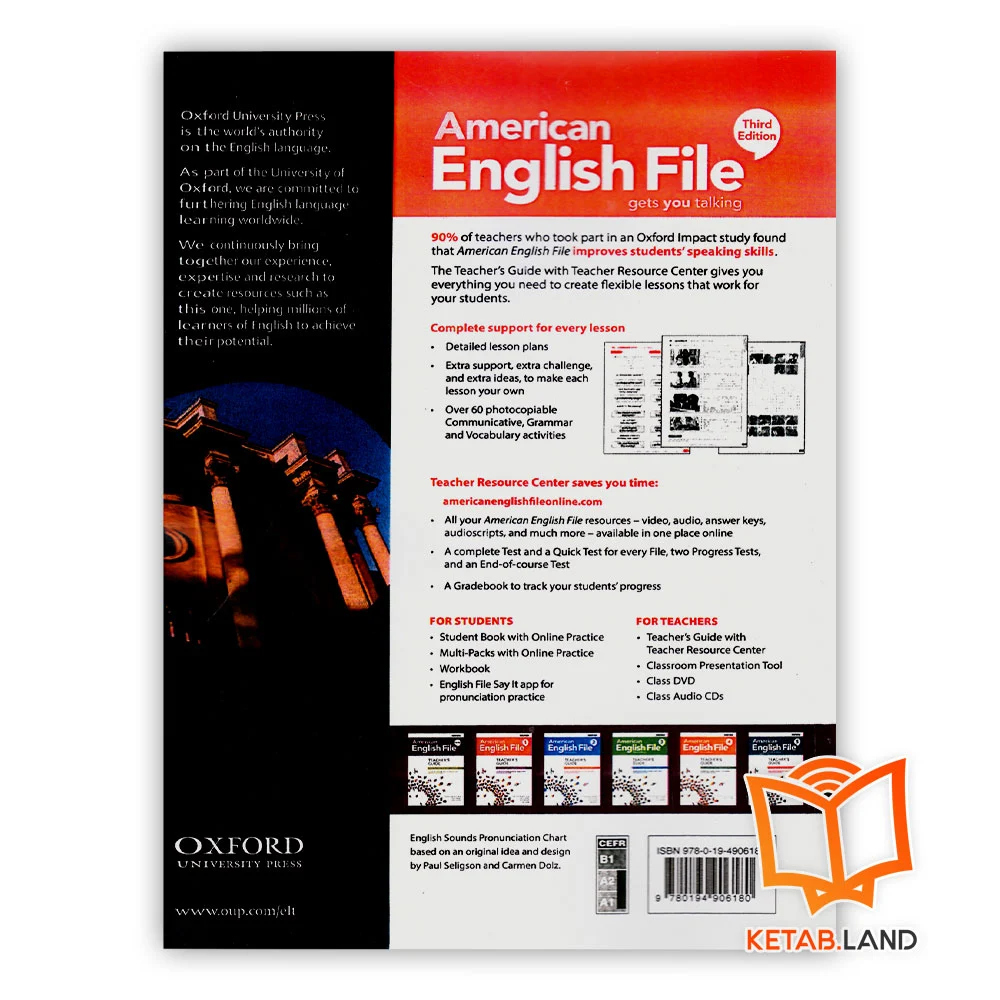قیمت کتاب معلم امریکن انگلیش فایل 1 ویراش سوم