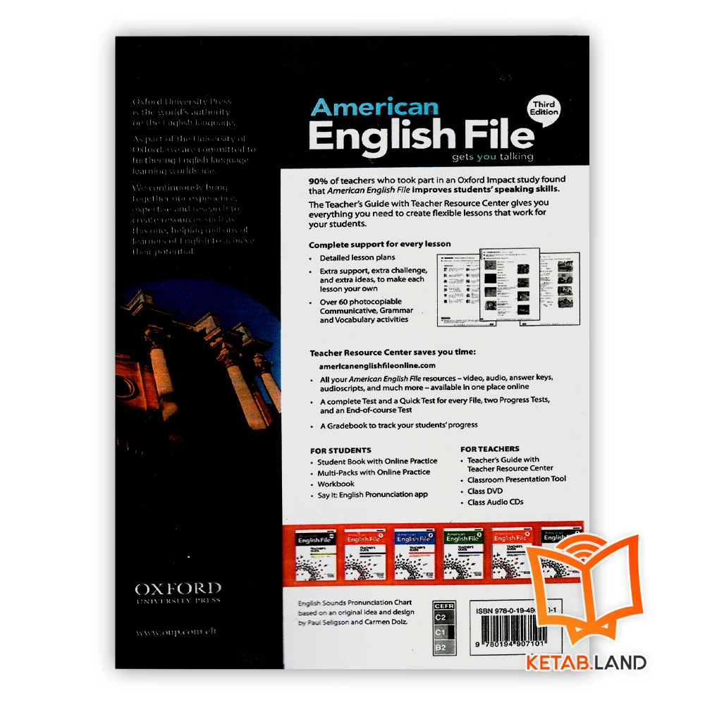 قیمت کتاب معلم امریکن انگلیش فایل 5 ویراش سوم