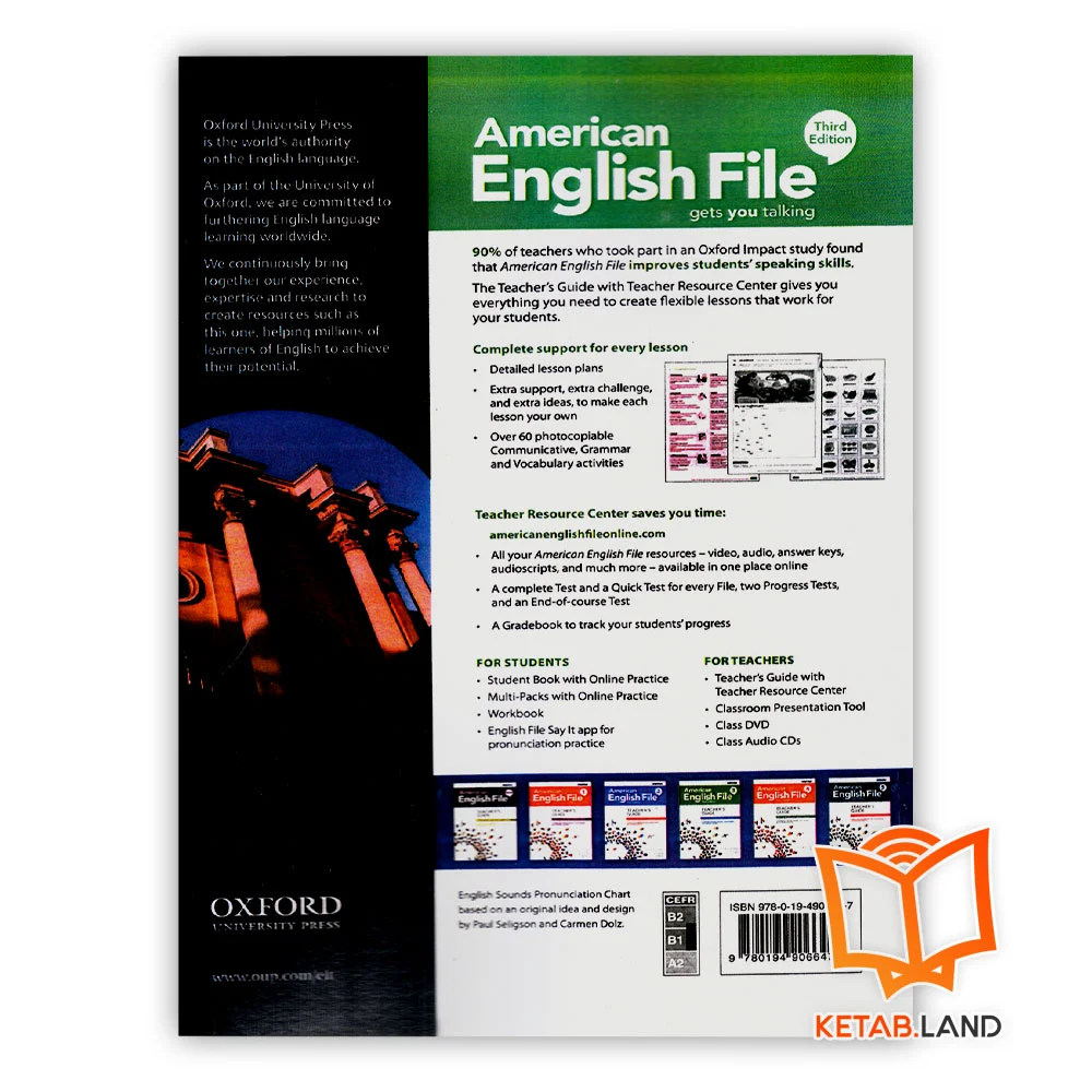 کتاب معلم American English File 3 3rd - Image 2