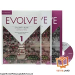 قیمت و خرید کتاب Evolve 1 Book از کتاب لند - تصویر اصلی - تصویر اول - تصویر جلد روی کتاب به همراه کتاب کار، کتاب ویدئو و DVD