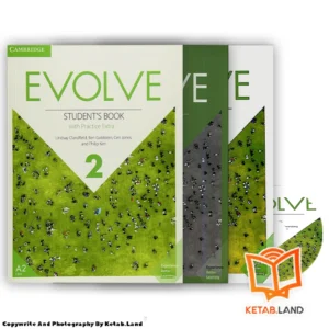 قیمت و خرید کتاب Evolve 2 Book از کتاب لند - تصویر اصلی - تصویر اول - تصویر جلد روی کتاب به همراه کتاب کار، کتاب ویدئو و DVD