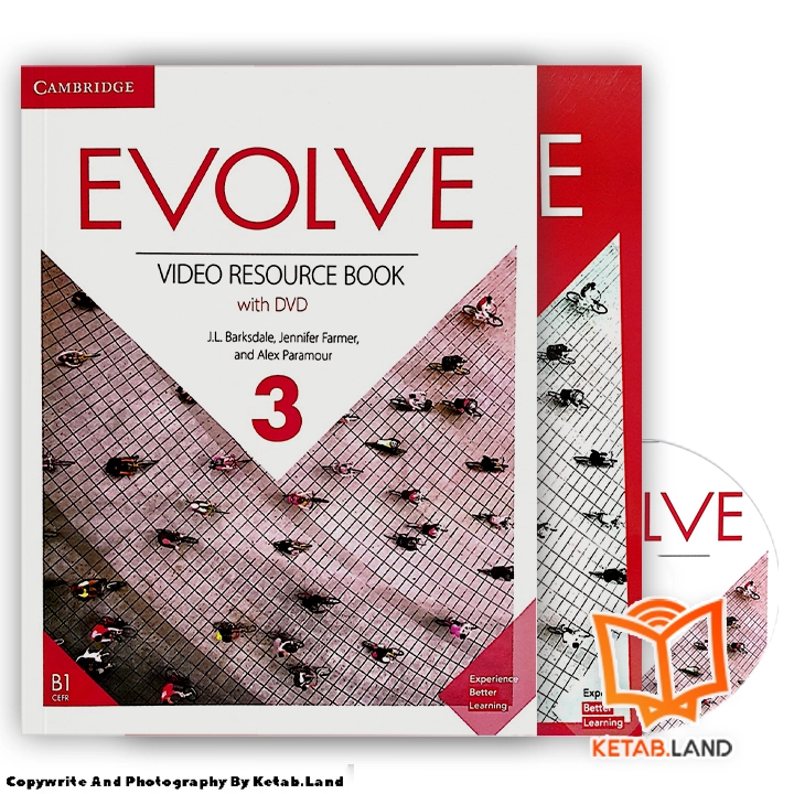 قیمت و خرید کتاب Evolve 3 Book از کتاب لند - تصویر چهارم - تصویر متعلقات همراه کتاب - کتاب کار، کتاب ویدئو DVD