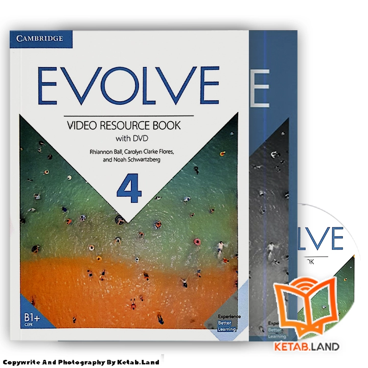 قیمت و خرید کتاب Evolve 4 Book از کتاب لند - تصویر چهارم - تصویر متعلقات همراه کتاب - کتاب کار، کتاب ویدئو DVD