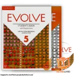 قیمت و خرید کتاب Evolve 5 Book از کتاب لند - تصویر دوم - تصویر جلد روی کتاب به همراه کتاب کار و DVD