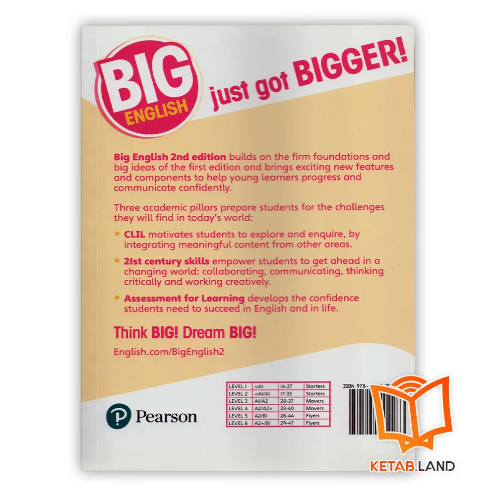 قیمت کتاب معلم Big English 1 2nd