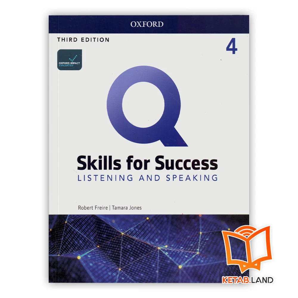 Q-SKILL-4-LISTENING-SPEAKING کتاب Q Skills for Success Listening and Speaking 4 3rd - Image 1