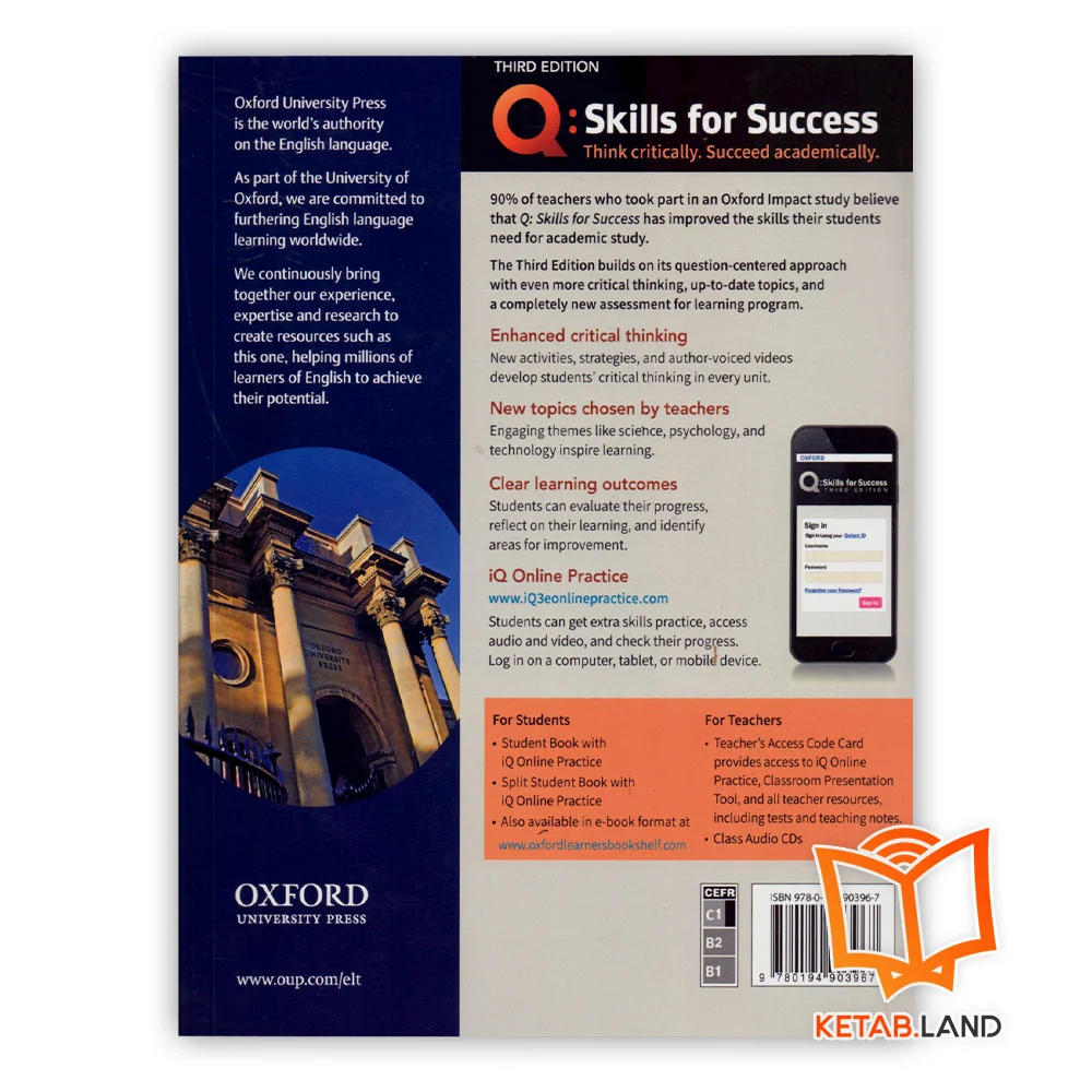 قیمت کتاب Q Skills for Success Reading and Writing 5 3rd