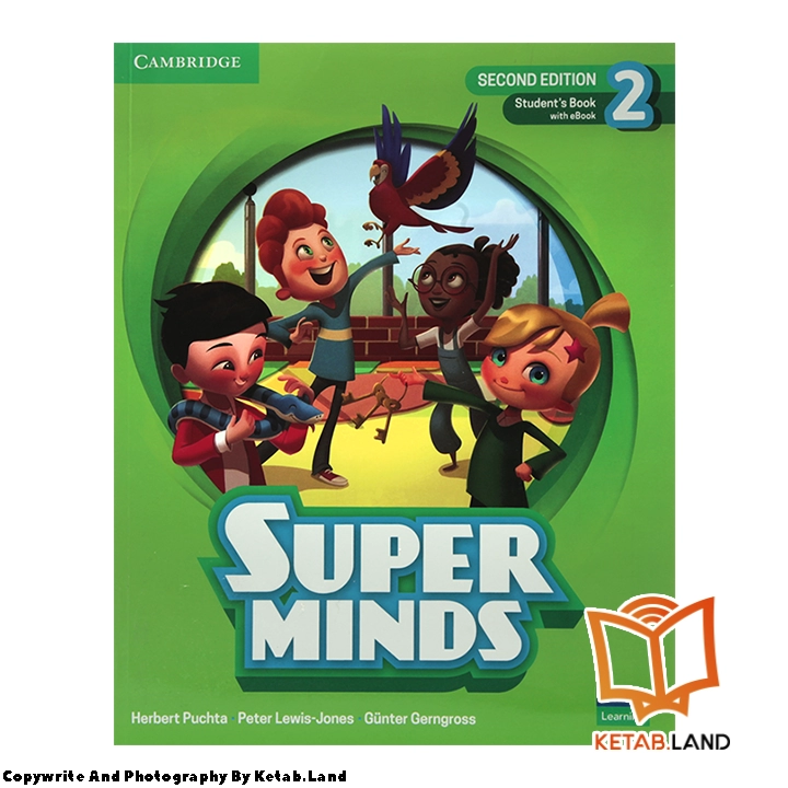 قیمت و خرید کتاب Super Minds 2 2nd از کتاب لند - تصویر دوم - تصویر جلد روی کتاب