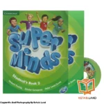 قیمت و خرید کتاب Super Minds 2 از کتاب لند - تصویر اصلی - تصویر اول - تصویر جلد روی کتاب به همراه کتاب کار و DVD