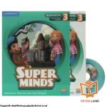 قیمت و خرید کتاب Super Minds 3 2nd از کتاب لند - تصویر اصلی - تصویر اول - تصویر جلد روی کتاب به همراه کتاب کار و DVD
