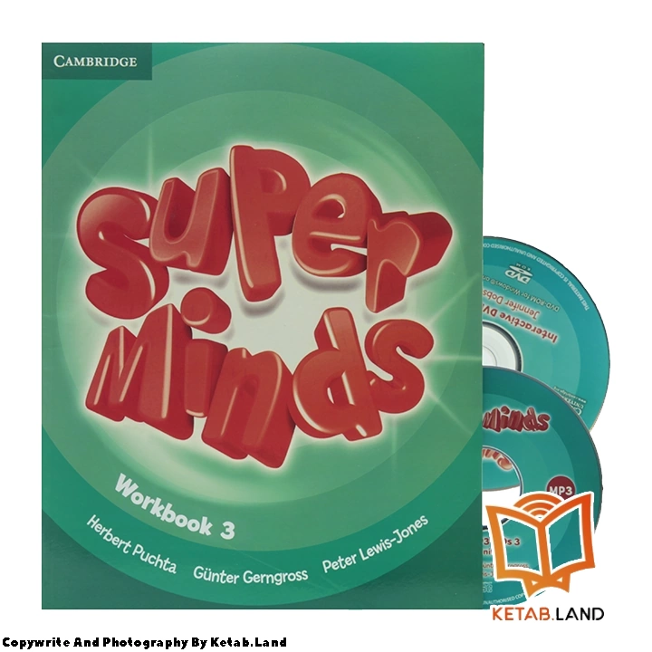 قیمت و خرید کتاب Super Minds 3 از کتاب لند - تصویر چهارم - تصویر متعلقات همراه کتاب - کتاب کار و DVD