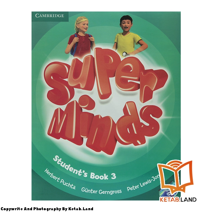 قیمت و خرید کتاب Super Minds 3 از کتاب لند - تصویر دوم - تصویر جلد روی کتاب
