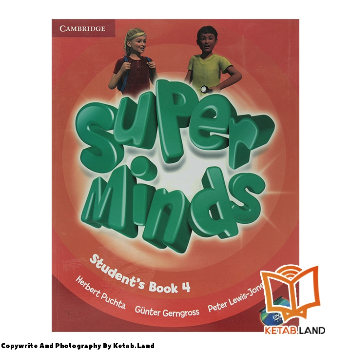قیمت و خرید کتاب Super Minds 4 از کتاب لند - تصویر دوم - تصویر جلد روی کتاب
