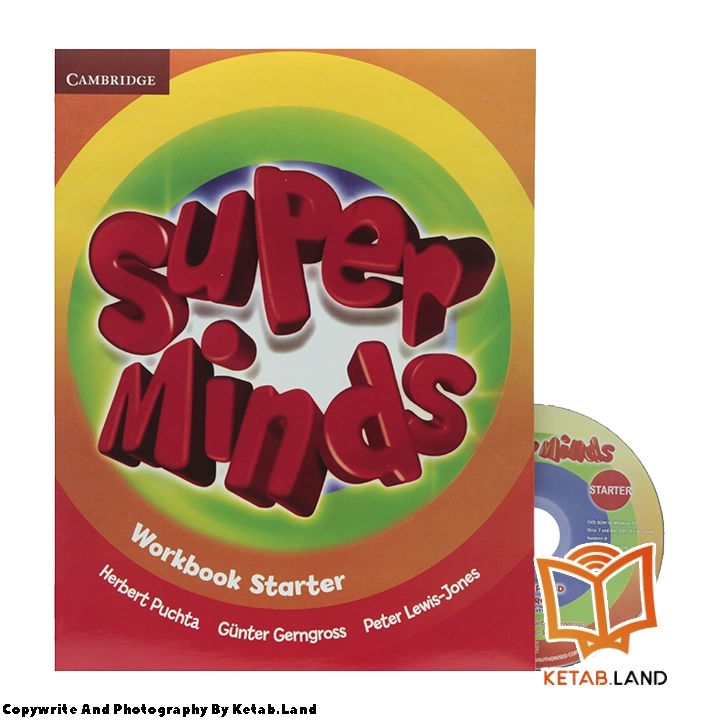 قیمت و خرید کتاب Super Minds Starter از کتاب لند - تصویر چهارم - تصویر متعلقات همراه کتاب - کتاب کار و DVD