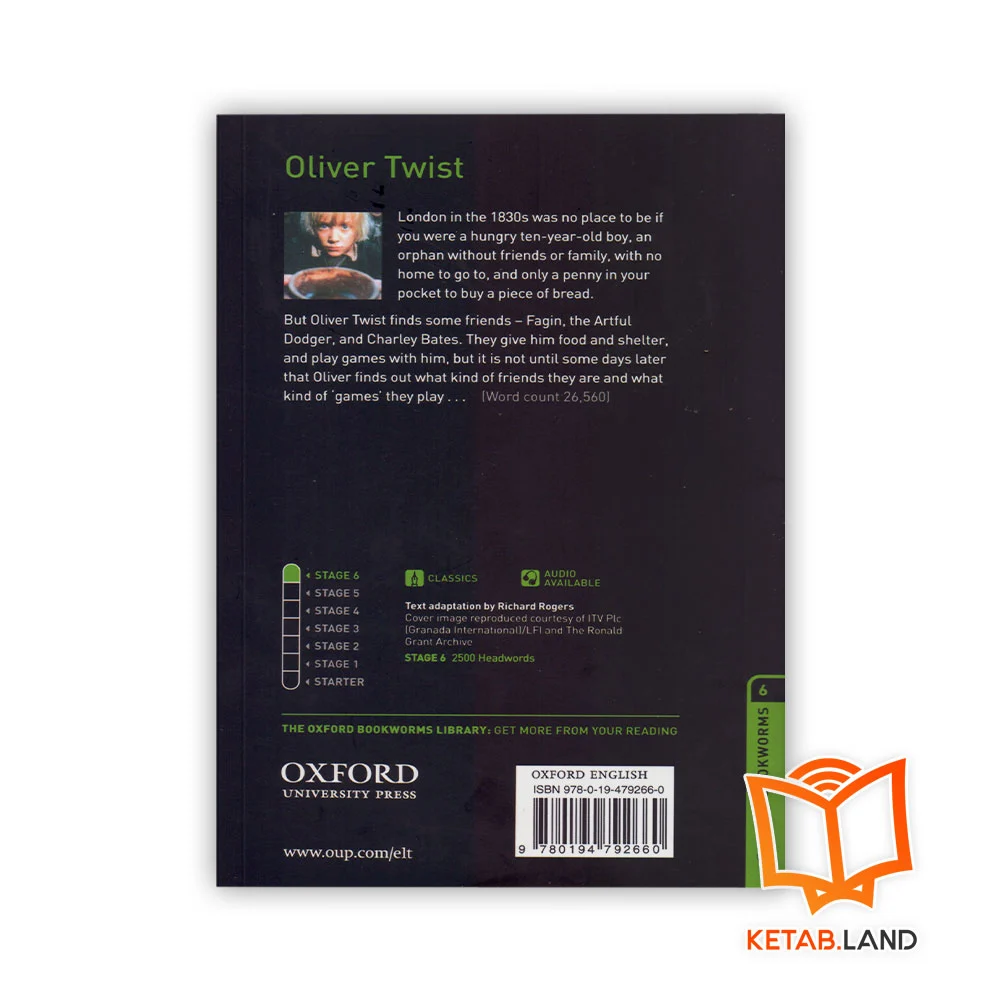 قیمت رمان Oliver Twist Bookworms 6