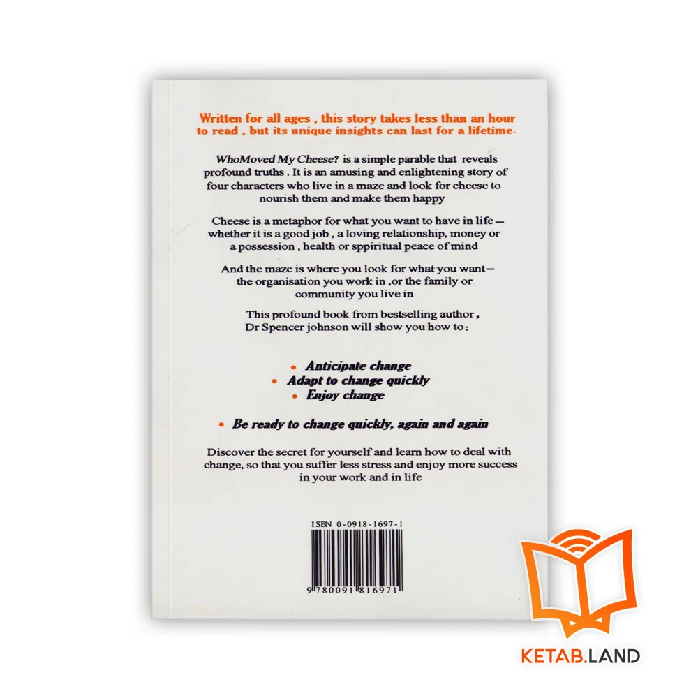 قیمت کتاب Who Moved My Cheese