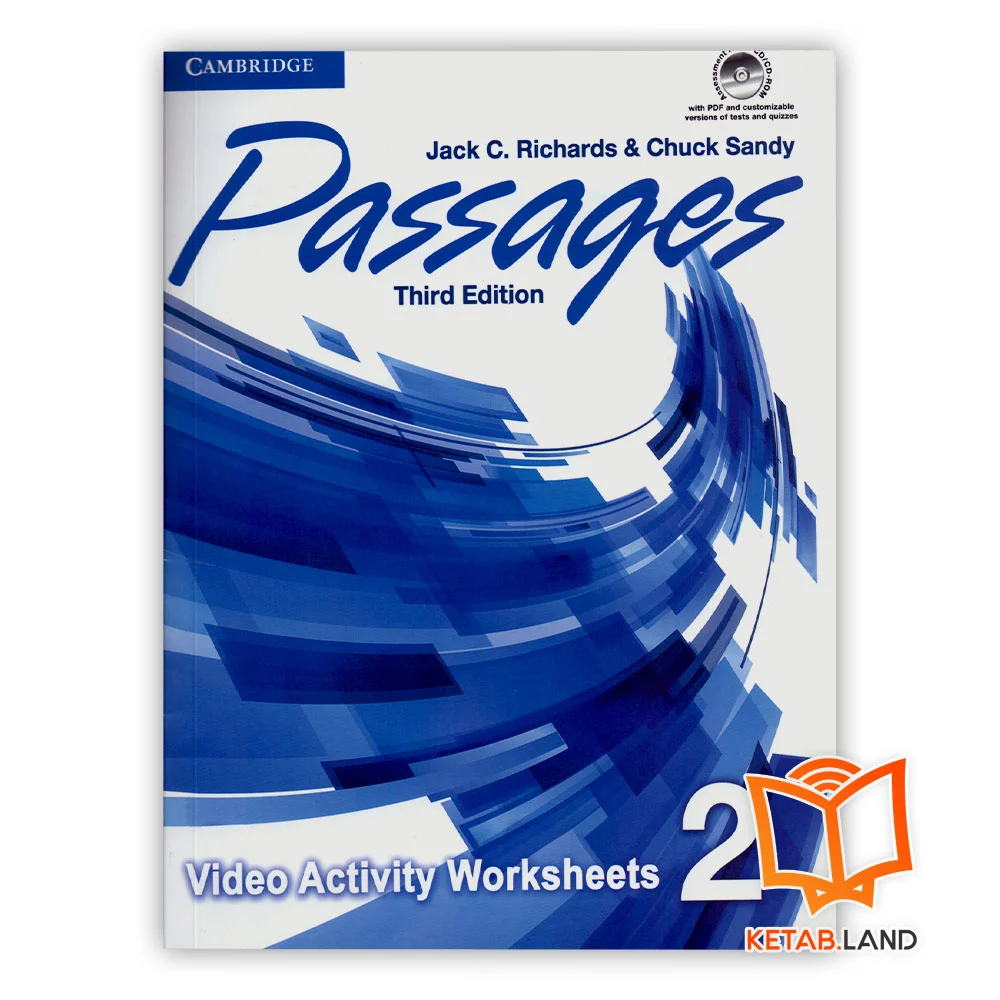 PASSAGES-2-VIDEO خرید کتاب Passages Video Activity Worksheets 3rd