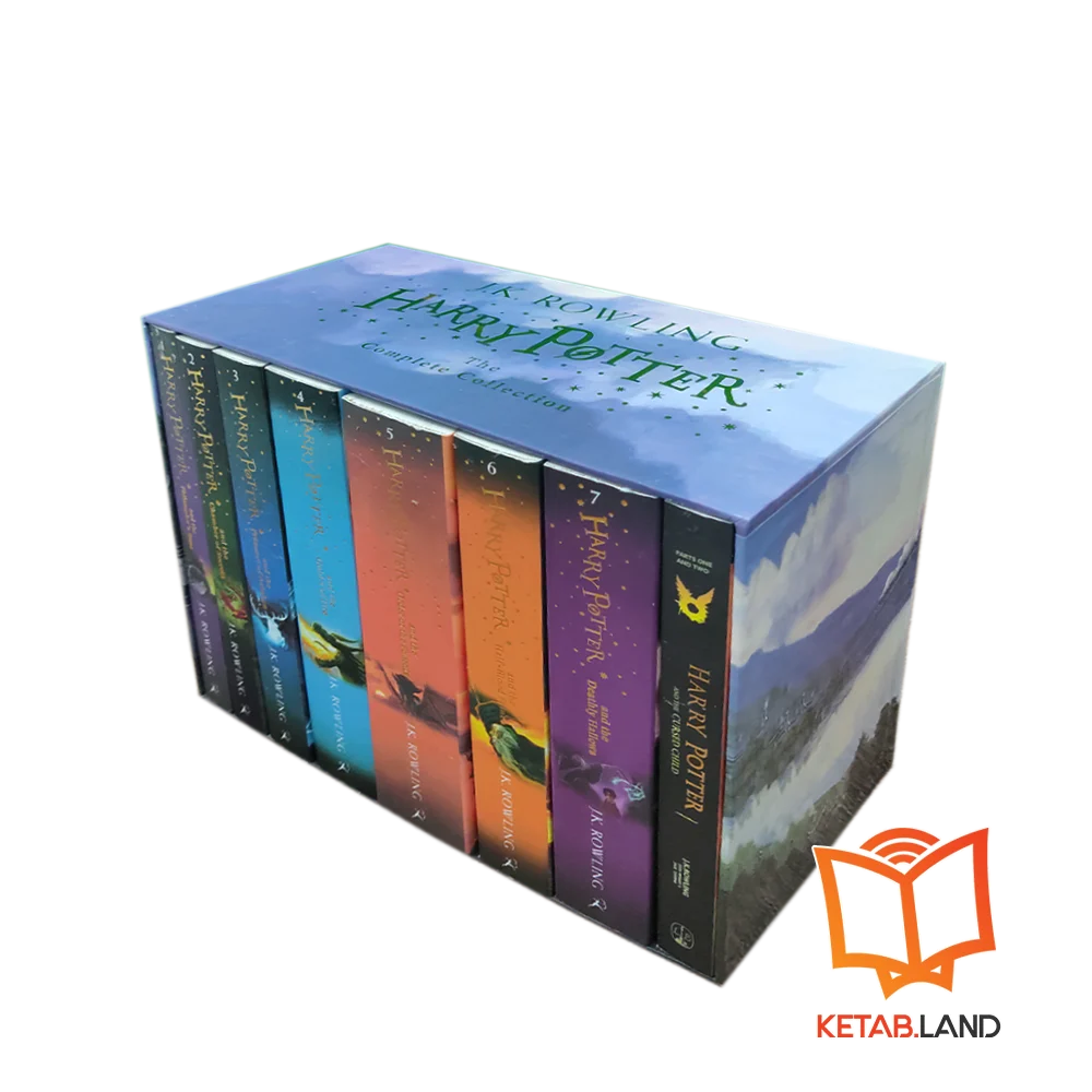 پک مجموعه کتاب های Harry Potter طلاکوب مشابه اورجینال - Image 4