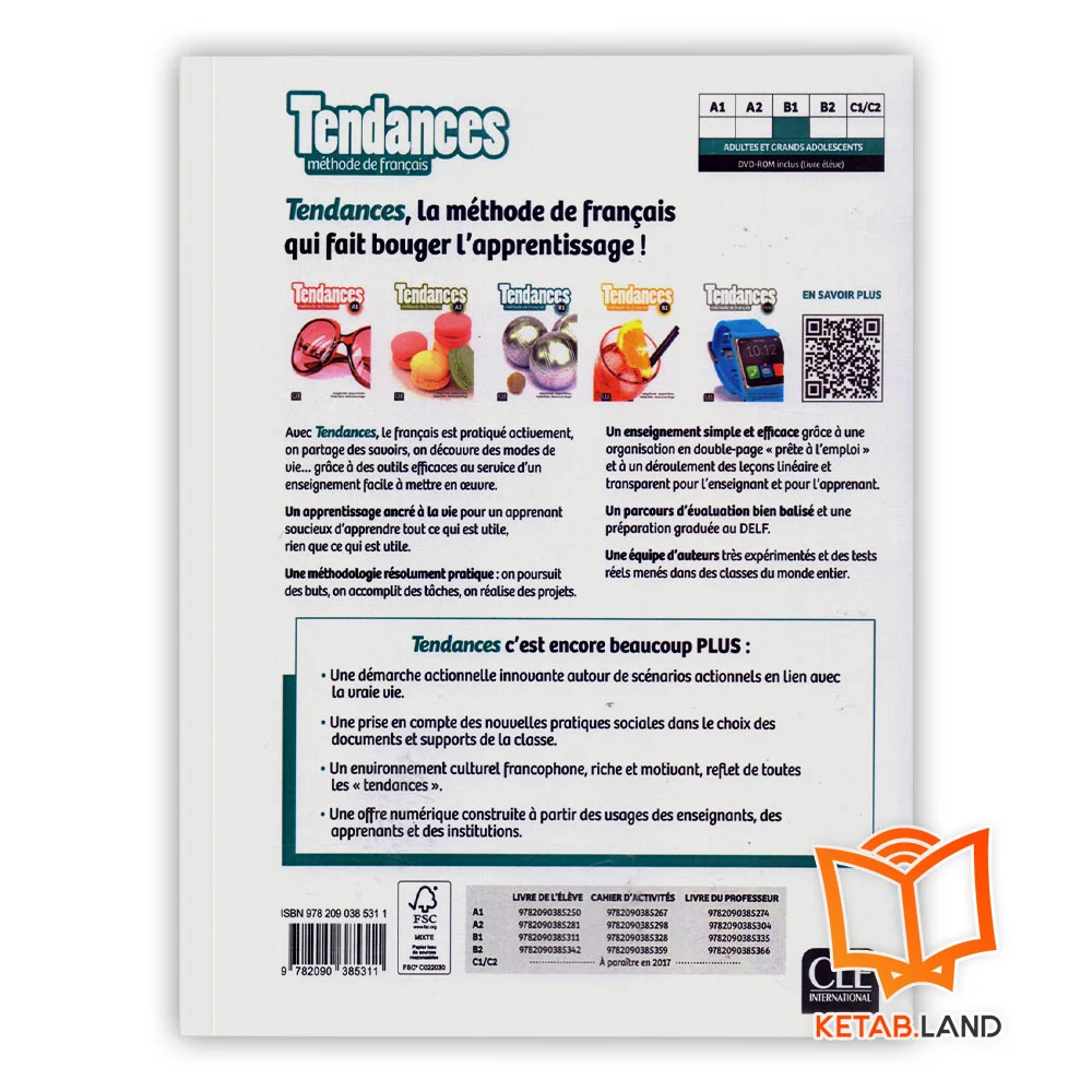 قیمت کتاب Tendances B1