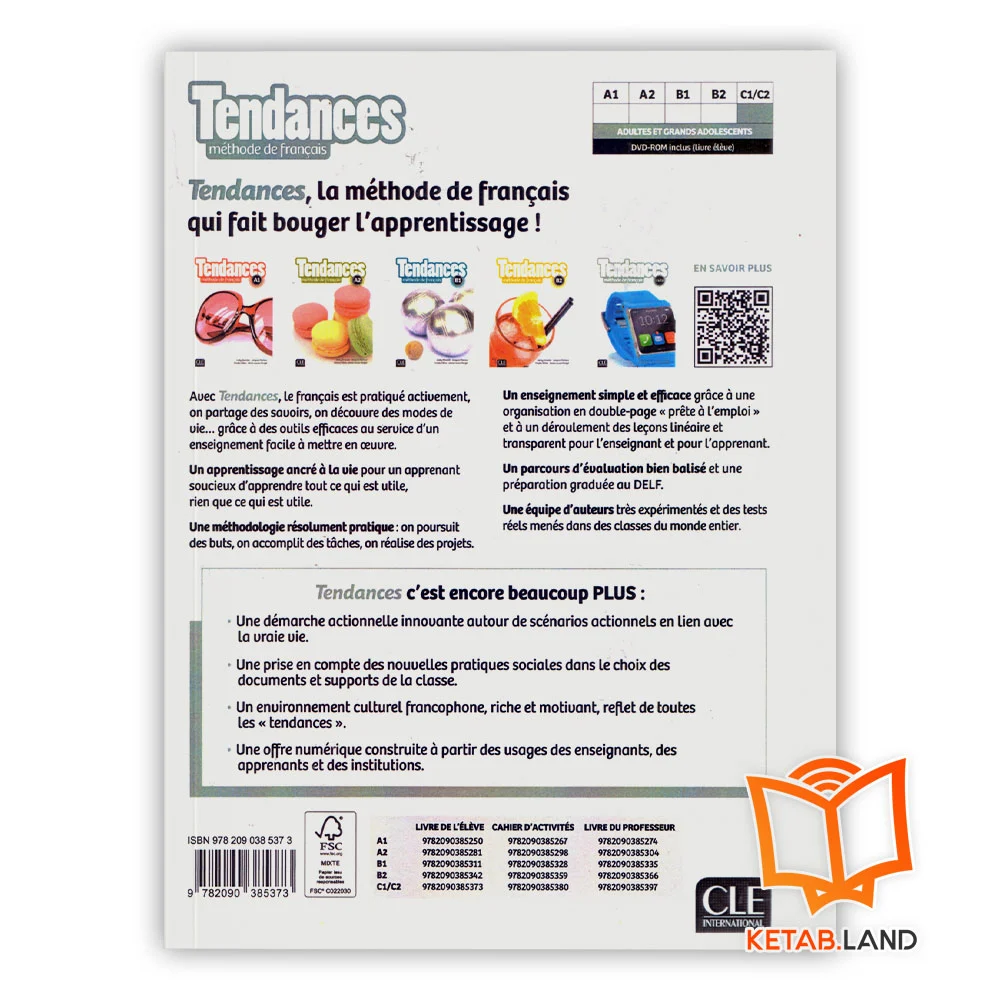 قیمت کتاب Tendances C1-C2