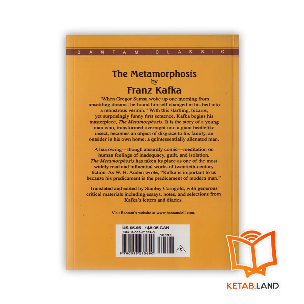 قیمت رمان The Metamorphosis