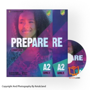 قیمت و خرید کتاب Prepare A2 Level 2 2nd از کتاب لند - تصویر اصلی - تصویر اول - تصویر جلد روی کتاب به همراه کتاب کار