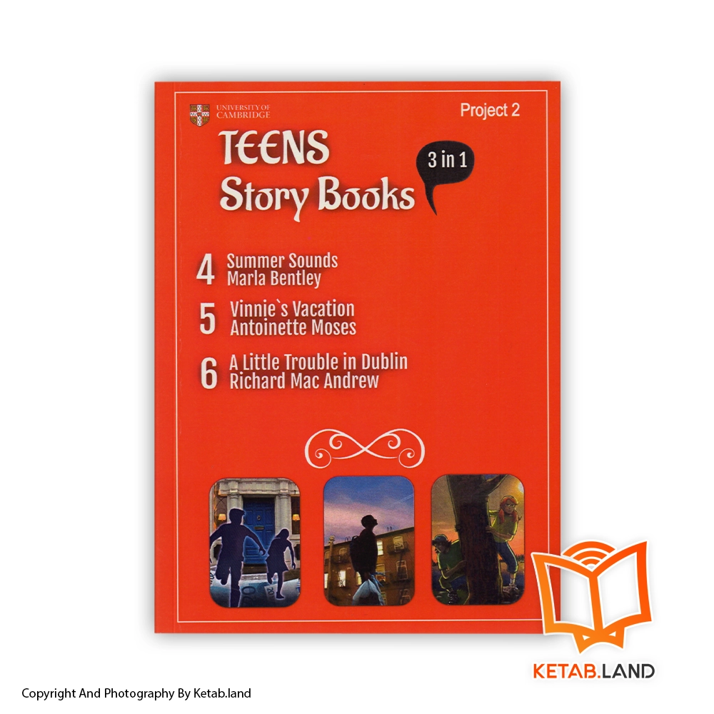 Project 2 Teen Story Book - Main Image - First Image - Front Image of Book قیمت و خرید کتاب Teens Story Books Project 2 از کتاب لند - تصویر اصلی - تصویر اول - تصویر جلد روی کتاب