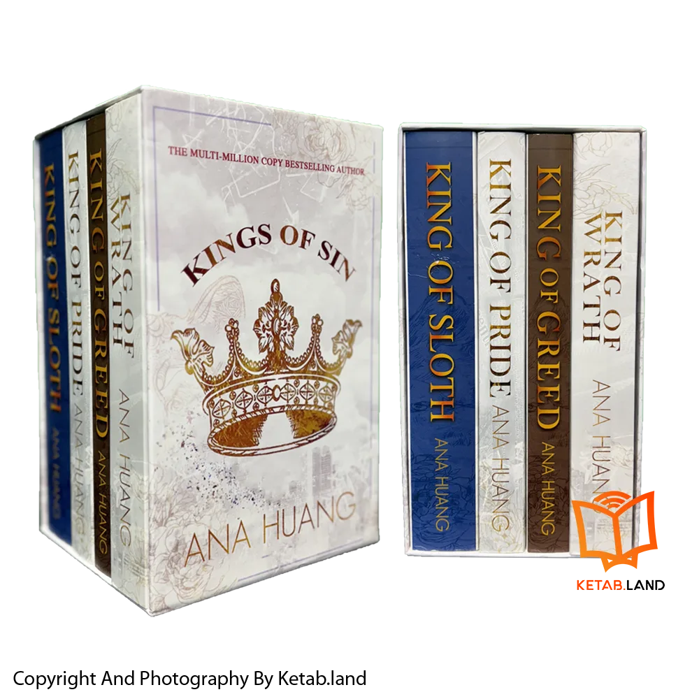 king-of-sin-Book - Main Image - First Image - Front Image of Box Set قیمت و خرید پک مجموعه کتاب های King Of Sin از کتاب لند - تصویر اصلی - تصویر اول - تصویر جلد روی باکس