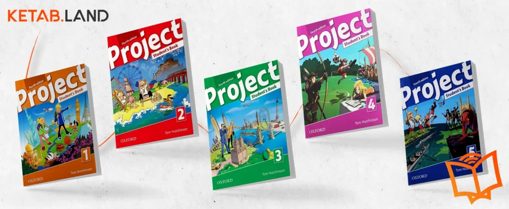 خرید مجموعه کتاب های آموزش زبان انگلیسی project با تخفیف