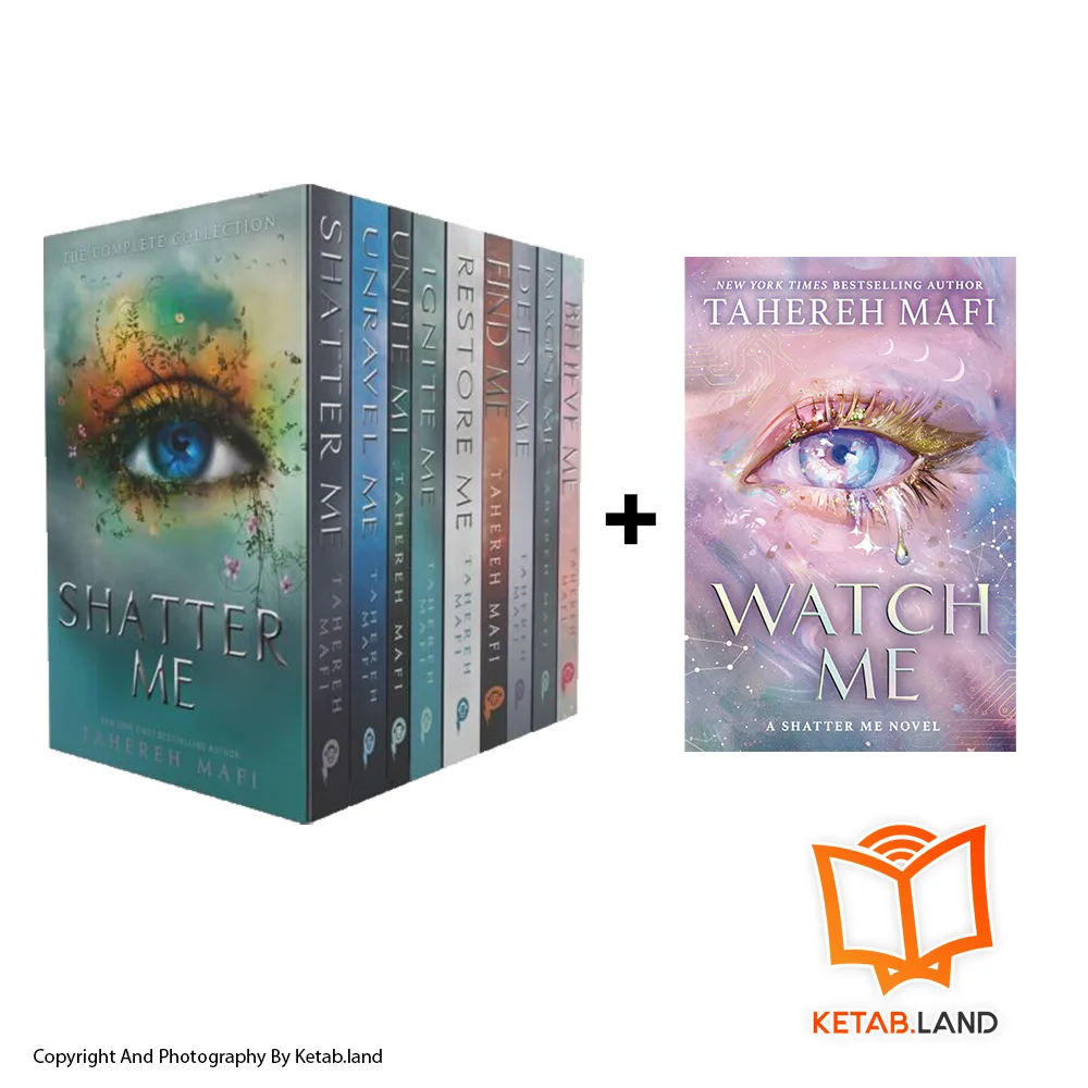 shatter-me-series Soft Cover - Main Image - First Image - Front Image of Book قیمت و خرید پک مجموعه کتاب های Shatter Me از کتاب لند - تصویر اصلی - تصویر اول - تصویر جلد روی کتاب