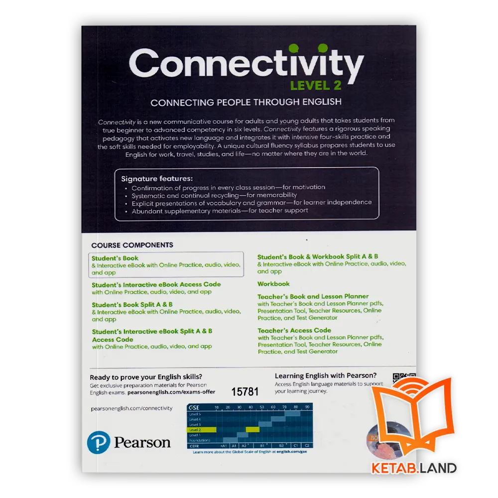 قیمت و خرید کتاب Connectivity 2 از کتاب لند - تصویر دوم - تصویر جلد پشت کتاب