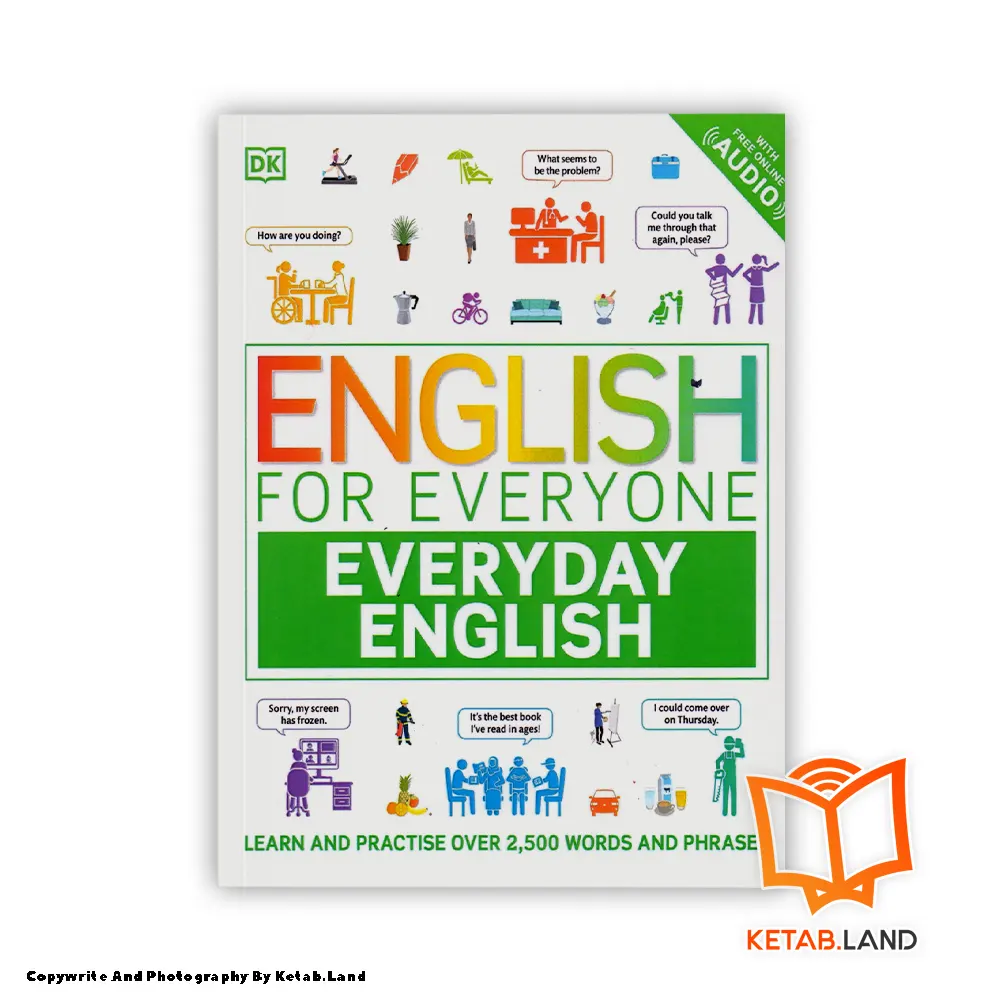 قیمت و خرید کتاب English for Everyone Everyday English از کتاب لند - تصویر اصلی - تصوير اول - تصویر جلد روی کتاب