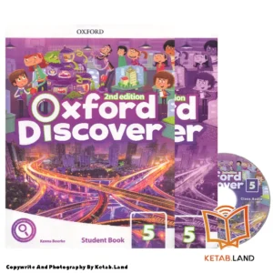 قیمت و خرید کتاب Oxford Discover 5 2nd از کتاب لند - تصویر اصلی - تصویر اول - تصویر جلد روی کتاب به همراه کتاب کار و DVD