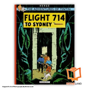 خرید کتاب Tintin Flight 714 to Sydney از کتاب لند - تصویر اصلی - تصوير اول - تصویر جلد روی کتاب - جلد شومیز