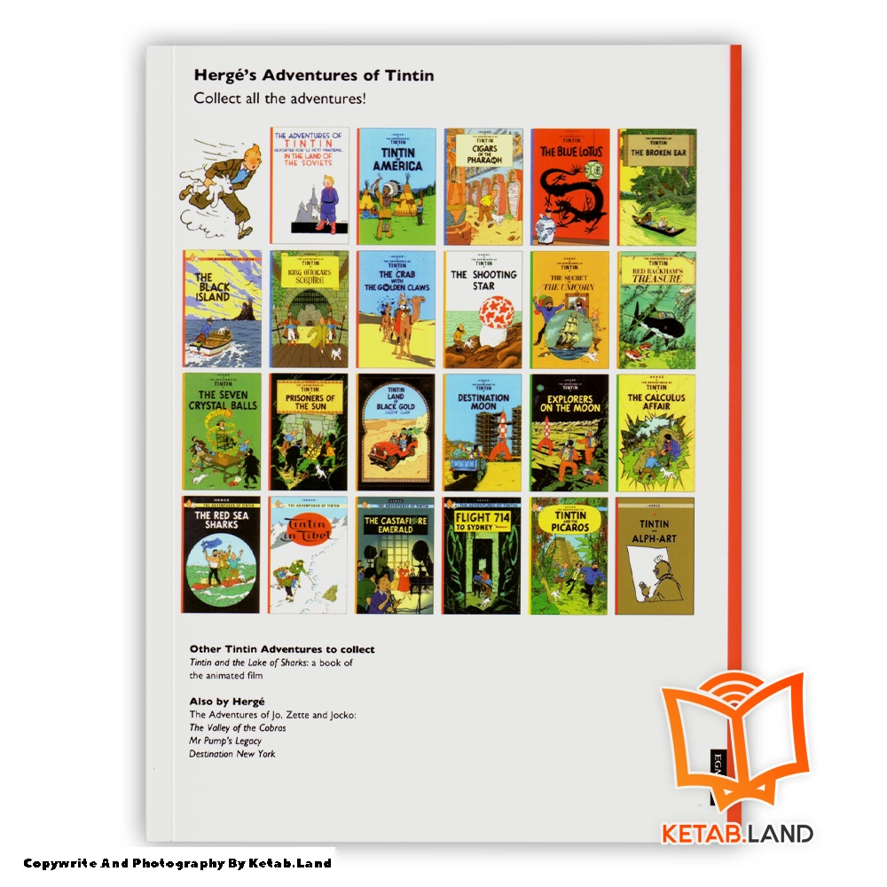 قیمت و خرید کتاب Tintin Flight 714 to Sydney از کتاب لند - تصویر دوم - تصویر جلد پشت کتاب - جلد شومیز