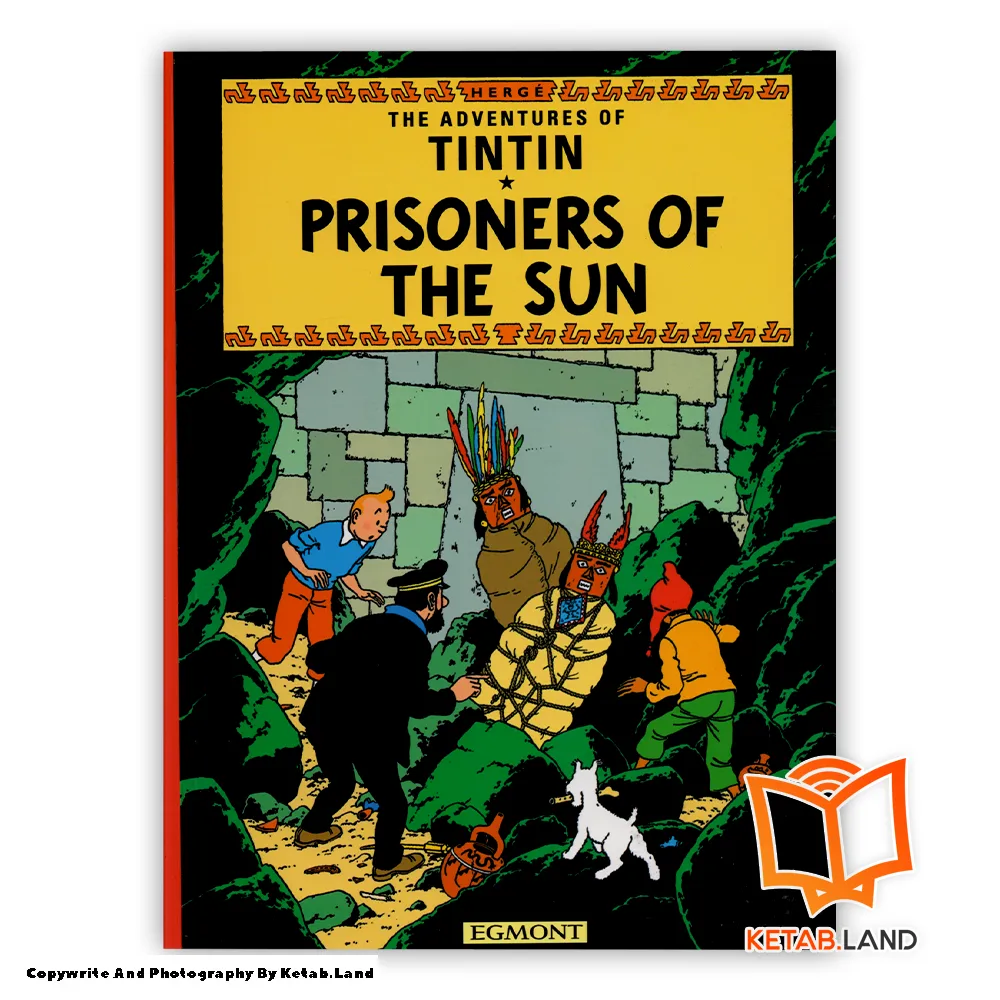 خرید کتاب Tintin Prisoners of the Sun از کتاب لند - تصویر اصلی - تصوير اول - تصویر جلد روی کتاب - جلد شومیز