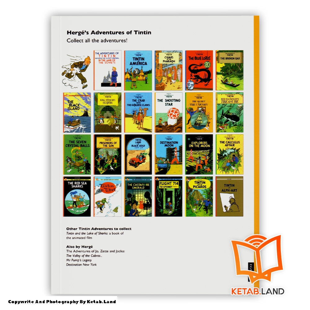 قیمت و خرید کتاب Tintin The Castafiore Emerald از کتاب لند - تصویر دوم - تصویر جلد پشت کتاب - جلد شومیز