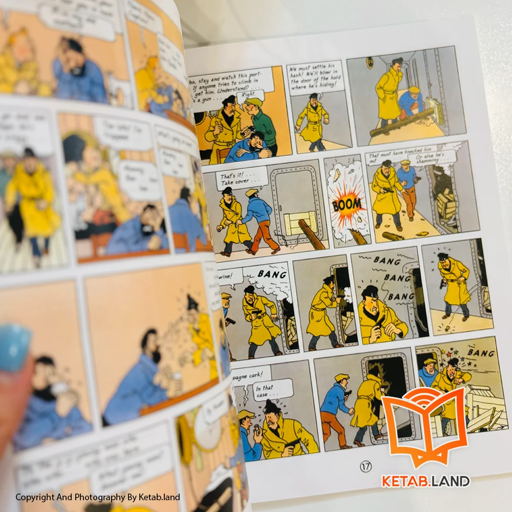 خرید کتاب Tintin The Red Sea Sharks تصویر لایف استایل