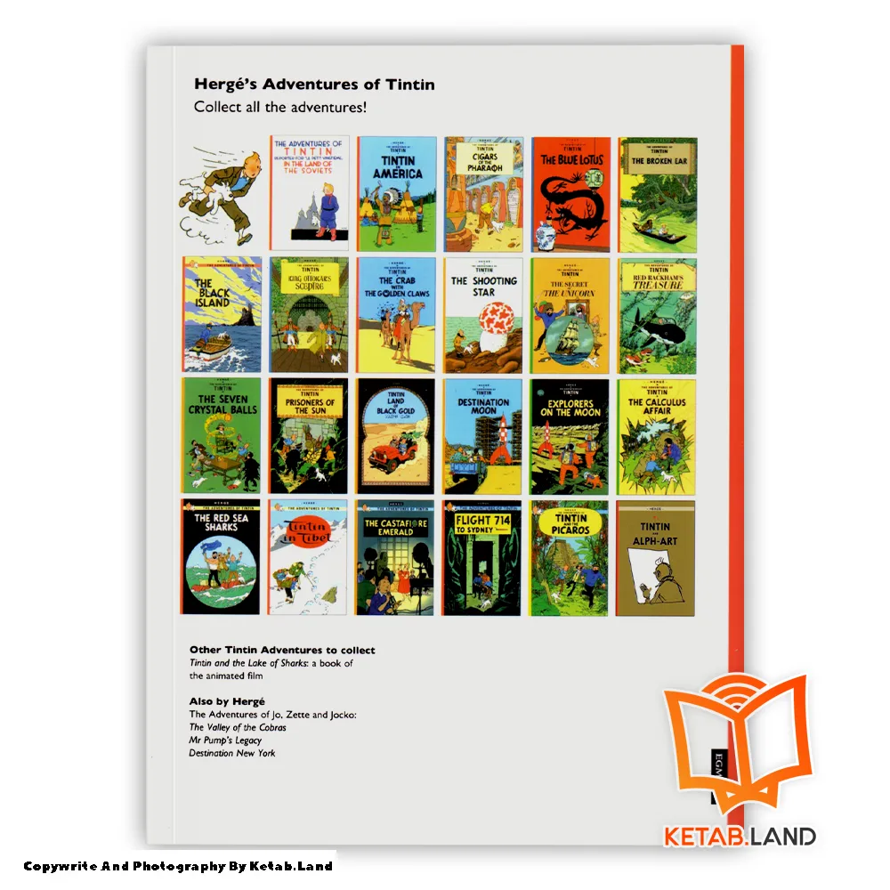 قیمت و خرید کتاب Tintin in Tibet از کتاب لند - تصویر دوم - تصویر جلد پشت کتاب - جلد شومیز