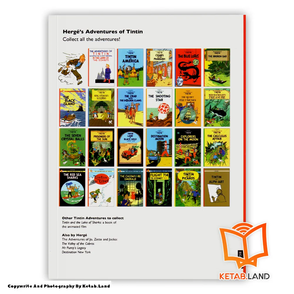 قیمت و خرید Tintin in the Land of the Soviets از کتاب لند - تصویر دوم - تصویر جلد پشت کتاب - جلد شومیز