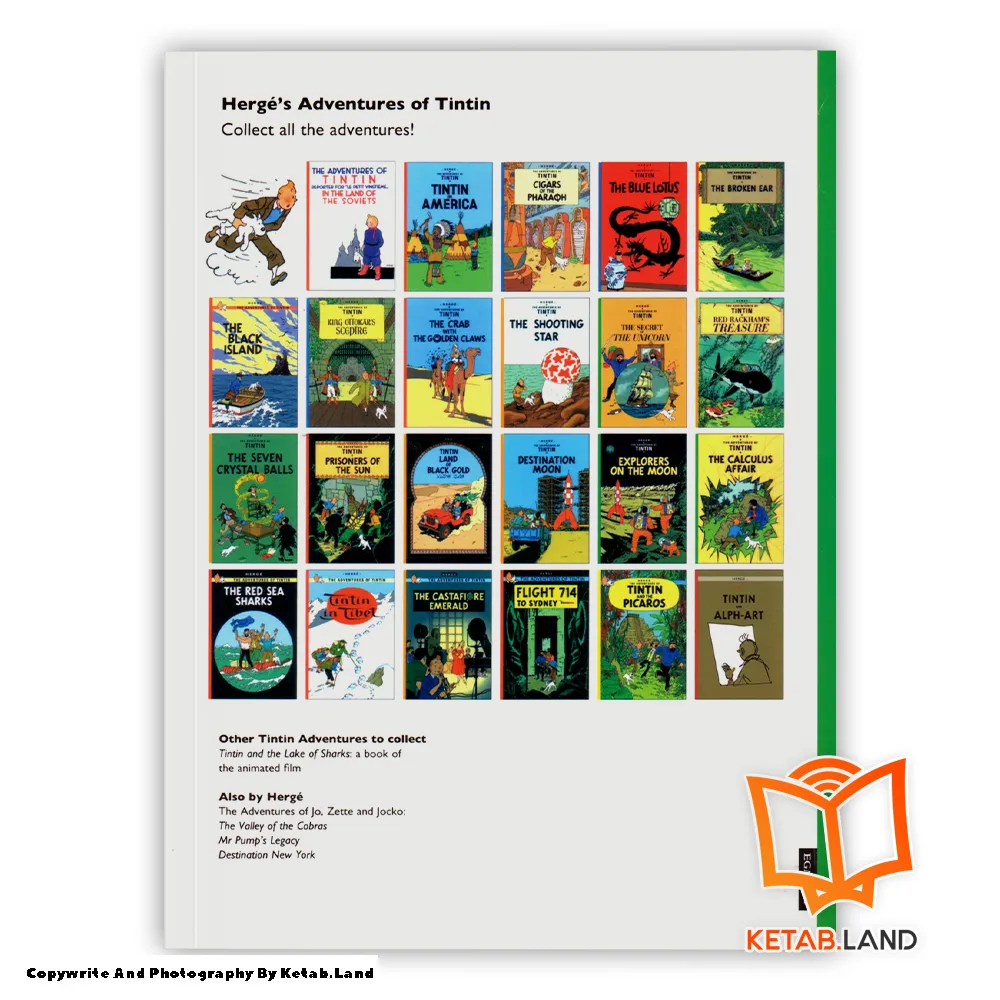 قیمت و خرید کتاب Tintin the Calculus Affair از کتاب لند - تصویر دوم - تصویر جلد پشت کتاب - جلد شومیز