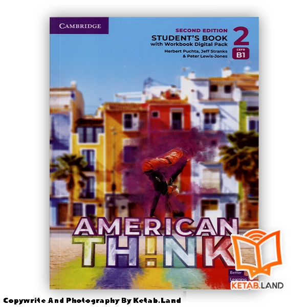 قیمت و خرید کتاب American Think 2 B1 2nd از کتاب لند - تصویر دوم - تصویر جلد روی کتاب